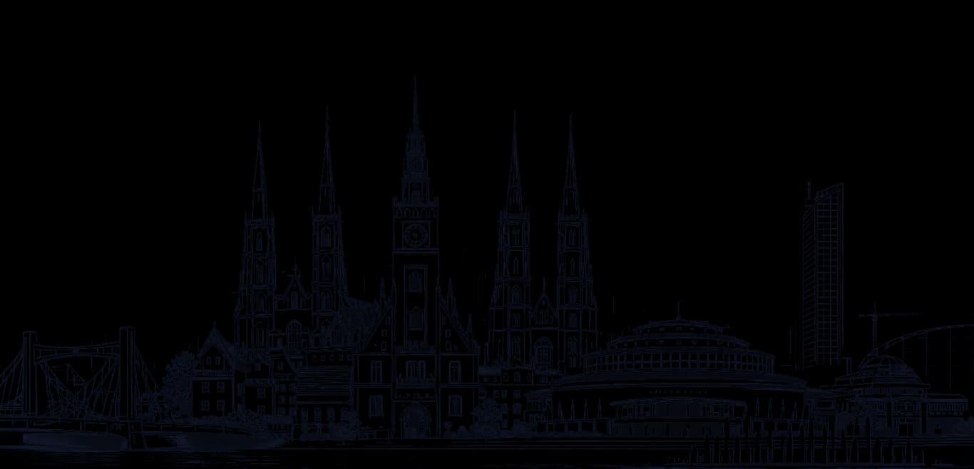 City skyline background